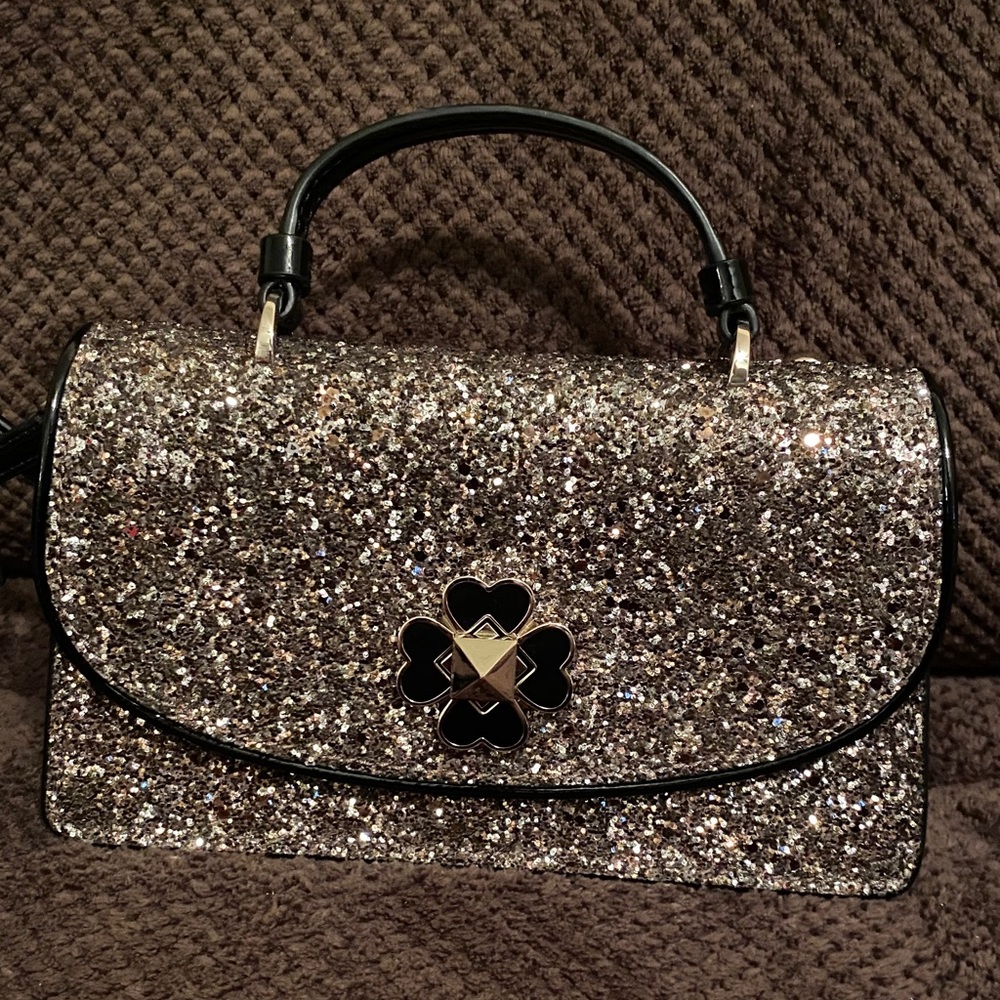 Sparkle Kate Spade clutch/crossbody handbag!!!